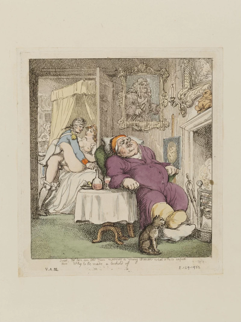 Thomas Rowlandson-21-Erotica - Victoria and Albert Museum